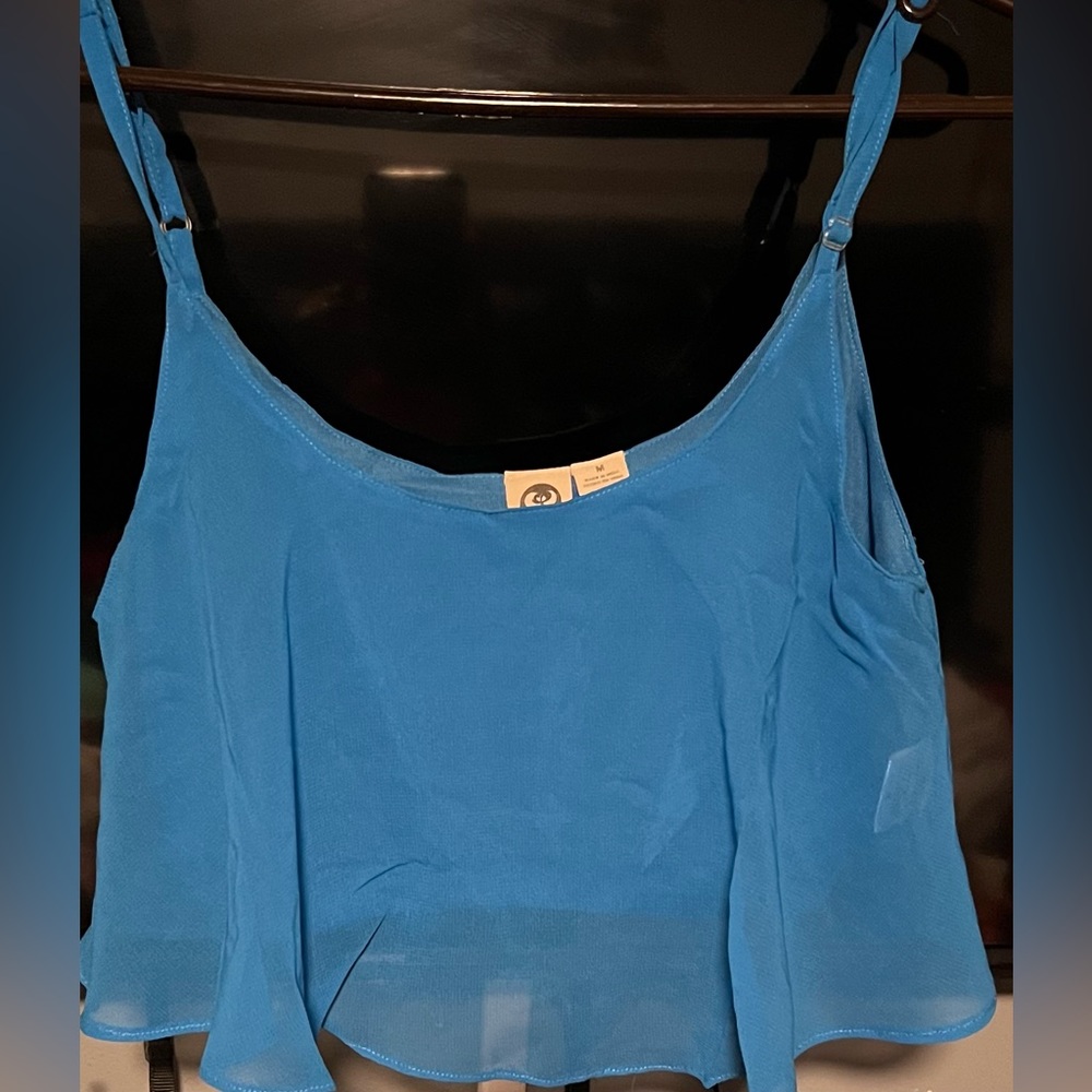 Lagaci Women’s Adjustable Strap Crop Top
